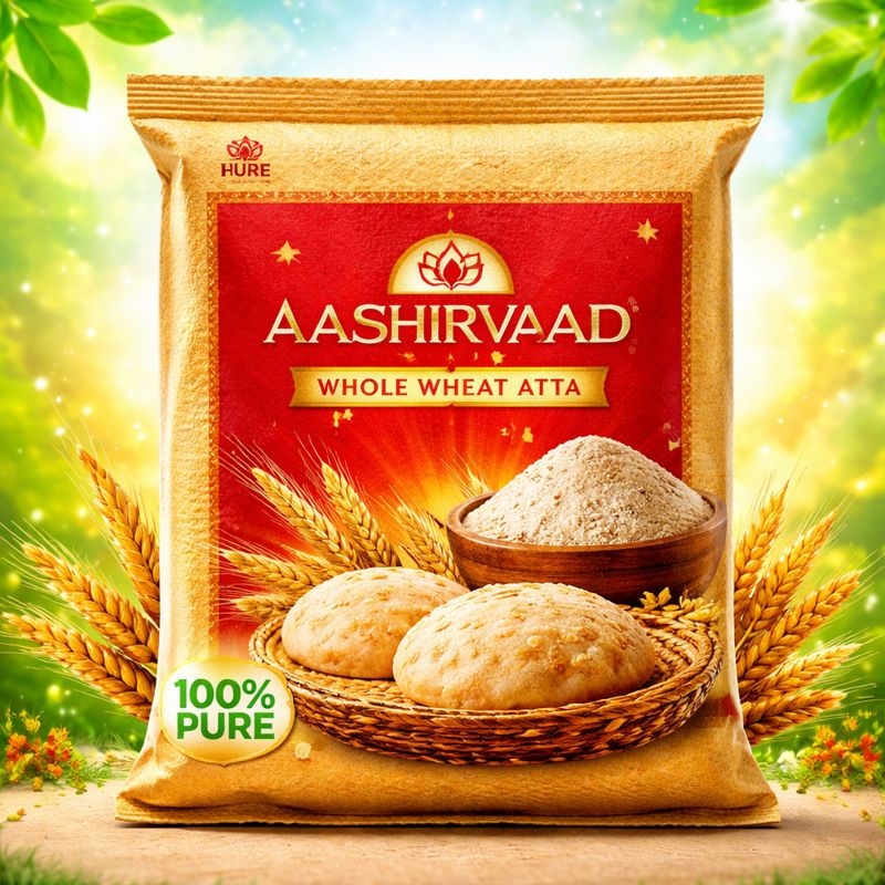 Aashirvaad Whole Wheat Atta – 1 kg
