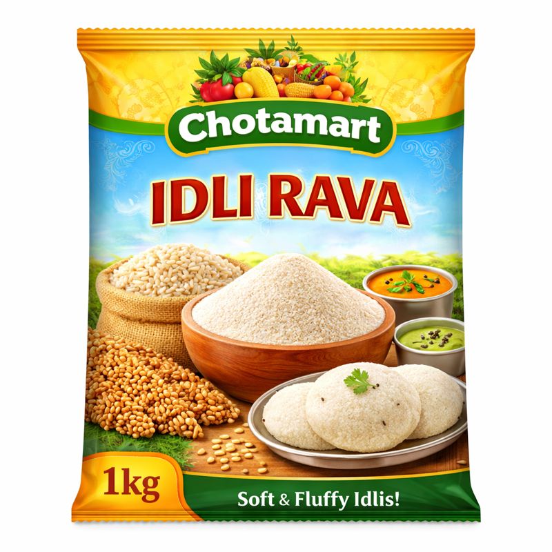 ChotaMart Premia Idli Rava – 1 kg
