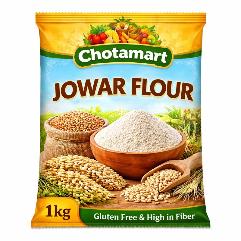 Jowar Flour (Sorghum Flour) – 1 kg